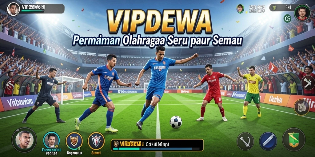 Gameplay seru dari VIPDEWA saat pertandingan olahraga.
